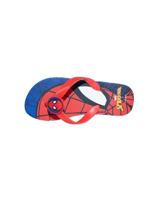 Disney Spiderman Flip Flop Lights Blue Παιδικές Σαγιονάρες