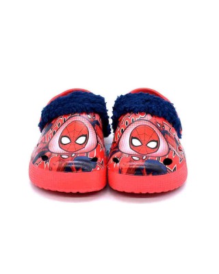 Disney Spiderman Garden Stampa Digitale Con Pelo Παντόφλες