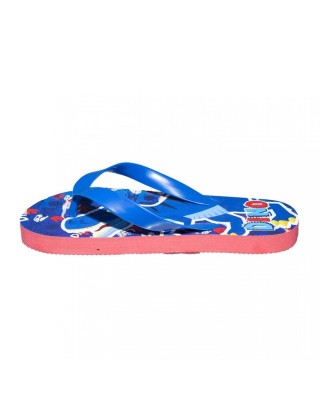 Disney Marvel DC Dinosaur Flip Flop Παιδική Σαγιονάρα Μπλε
