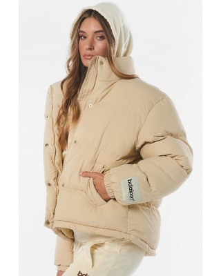 Body Action W Oversized Puffer Jacket Γυναικεία Μπουφάν Body Action W Oversized Puffer Jacket Γυναικεία Μπουφάν