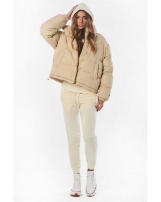 Body Action W Oversized Puffer Jacket Γυναικεία Μπουφάν Body Action W Oversized Puffer Jacket Γυναικεία Μπουφάν