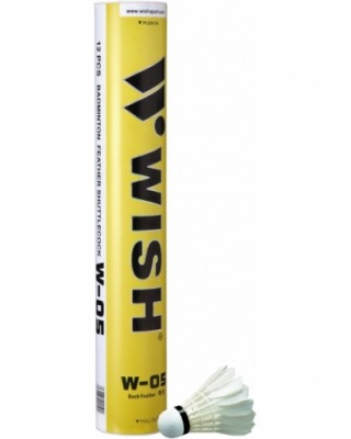 Wish Μπαλάκια Badminton Επιπέδου Αγώνων (12 τμχ)