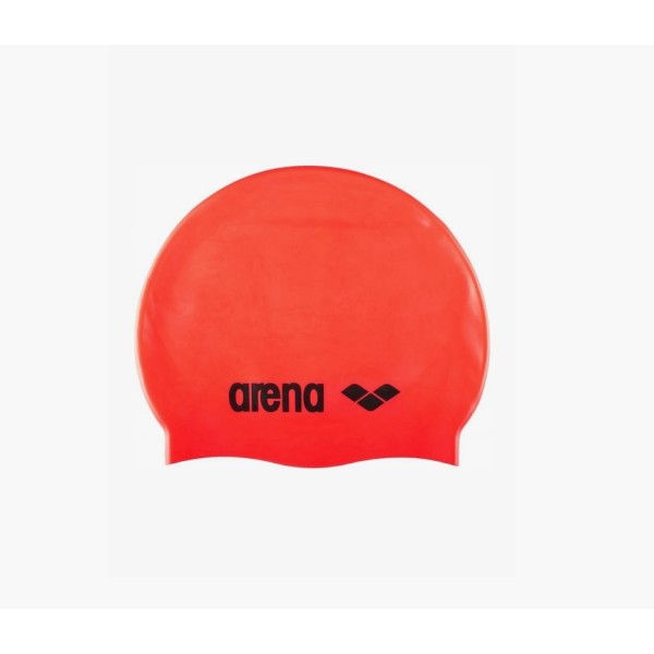 Arena Classic Silicone Πορτοκαλί Σκουφάκια