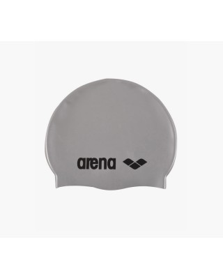Arena Classic Silicone Jr Παιδικά Σκουφάκια Ασημί