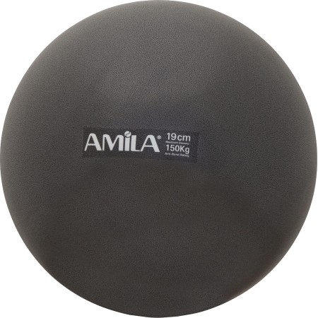Amila Μπάλα Pilates 19cm Μαύρη Amila Μπάλα Pilates 19cm Μαύρη