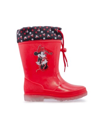 Disney Marvel DC Minnie Rain boot with lights Μπότες με Φωτάκια Μποτάκια