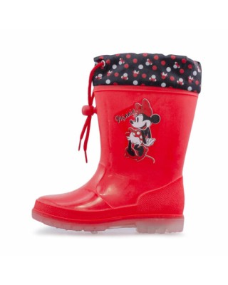 Disney Marvel DC Minnie Rain boot with lights Μπότες με Φωτάκια Μποτάκια