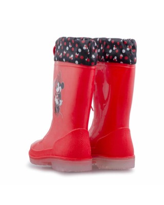 Disney Marvel DC Minnie Rain boot with lights Μπότες με Φωτάκια Μποτάκια