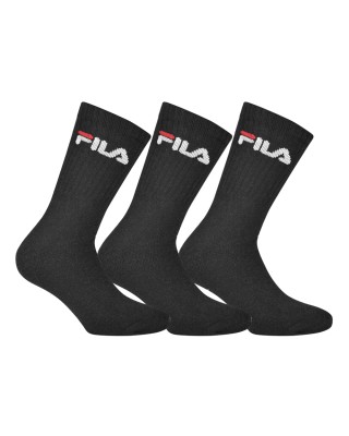 Fila Crew Tennis Nos F.Terry 3-Pack Κάλτσες Black