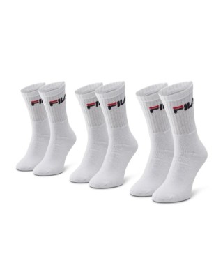 Fila Crew Tennis Nos F.Terry 3-Pack Κάλτσες White