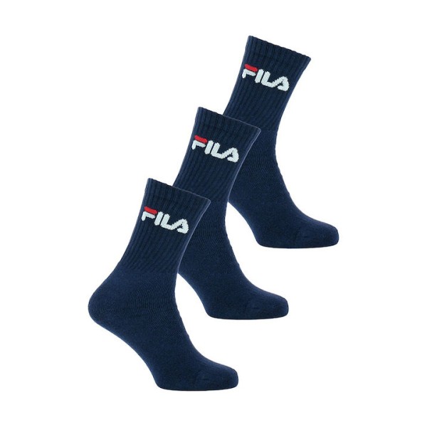 Fila Crew Tennis Nos F.Terry 3-Pack Κάλτσες Navy Fila Crew Tennis Nos F.Terry 3-Pack Κάλτσες Navy
