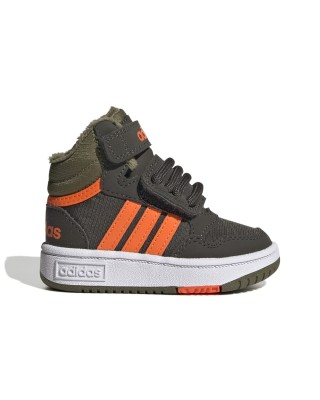 adidas Hoops Mid 3.0 Lifestyle Basketball Strap Shoes Βρεφικά Μποτάκια Μποτάκι