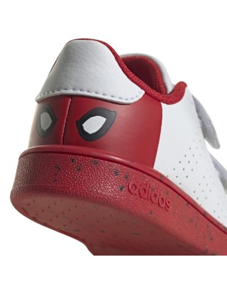 adidas X Marvel Advantage Spider-Man Hook-And-Loop Βρεφικά Παπούτσια Χαμηλό Προφίλ