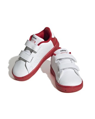 adidas X Marvel Advantage Spider-Man Hook-And-Loop Βρεφικά Παπούτσια Χαμηλό Προφίλ