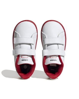 adidas X Marvel Advantage Spider-Man Hook-And-Loop Βρεφικά Παπούτσια Χαμηλό Προφίλ