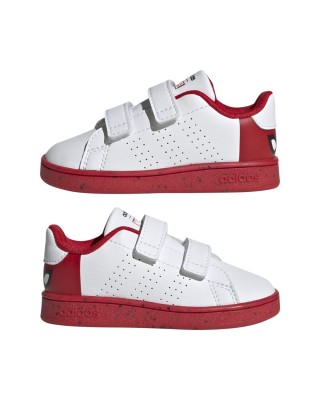 adidas X Marvel Advantage Spider-Man Hook-And-Loop Βρεφικά Παπούτσια Χαμηλό Προφίλ
