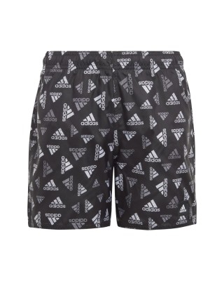 adidas Logo Print Clx Swim Shorts Παιδικά Μαγιό Pool Beach Wear
