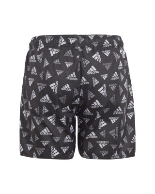 adidas Logo Print Clx Swim Shorts Παιδικά Μαγιό Pool Beach Wear
