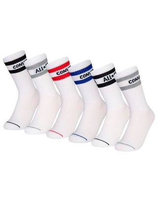 Converse Chn Basic Wordmark Crew 6Pk
