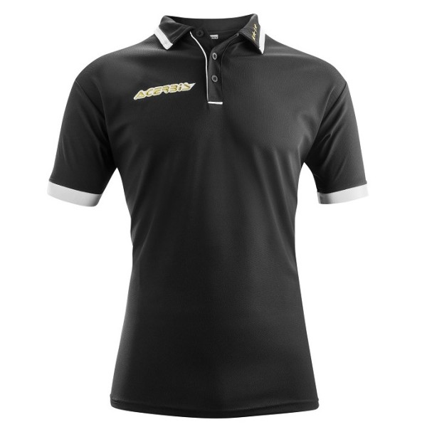 Acerbis 4 Stelle Black Ανδρικά Polo Acerbis 4 Stelle Black Ανδρικά Polo
