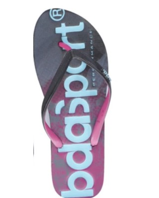 Body Action Summer Beach Flip Flops Γυναικείες Παντόφλες Μπλε