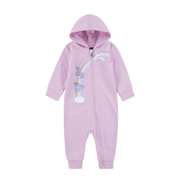 Converse Unicorn Pink Hooded Coverall Βρεφικές Φόρμες
