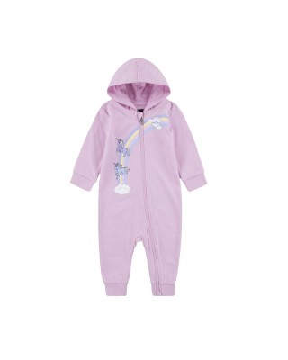 Converse Unicorn Pink Hooded Coverall Βρεφικές Φόρμες