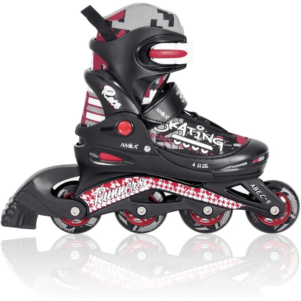 Amila Πατίνια Παιδικά Inline Skate Πλαστικά S No.30-33