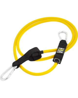Amila Λαστιχο Gymtube Με Clip 140cm Ultra Light Κιτρινο 