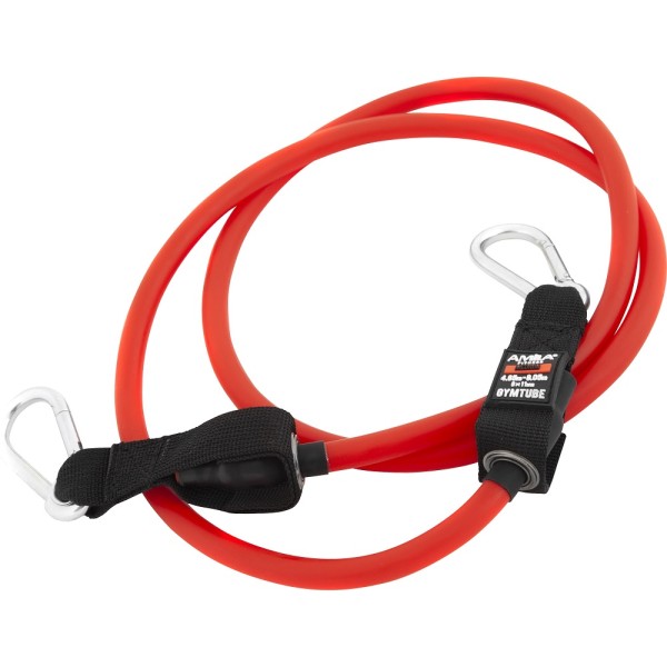 Amila Λάστιχο Gymtube Με Clip 140cm Medium Κόκκινο