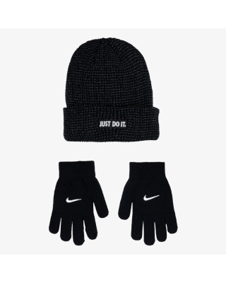 Nike Y Nan Reflective Beanie Glove Set Παιδικά Σετ