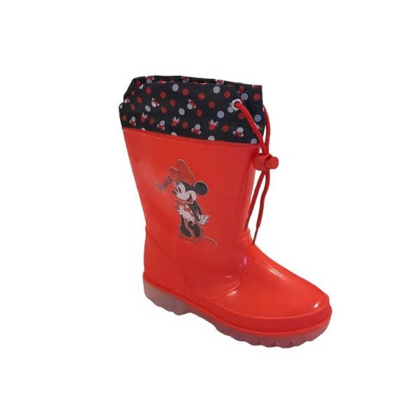 Disney Marvel DC Minnie Rain boot with lights Μπότες με Φωτάκια Μποτάκια