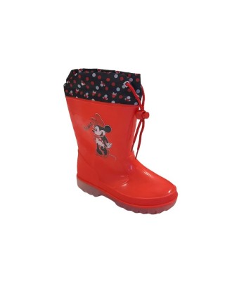 Disney Marvel DC Minnie Rain boot with lights Μπότες με Φωτάκια Μποτάκια