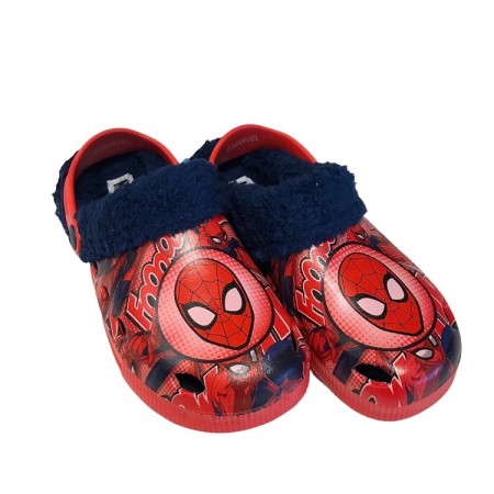 Disney Spiderman Garden Stampa Digitale Con Pelo Παντόφλες