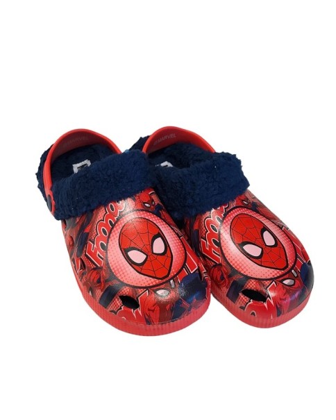 Disney Spiderman Garden Stampa Digitale Con Pelo Παντόφλες Disney Spiderman Garden Stampa Digitale Con Pelo Παντόφλες