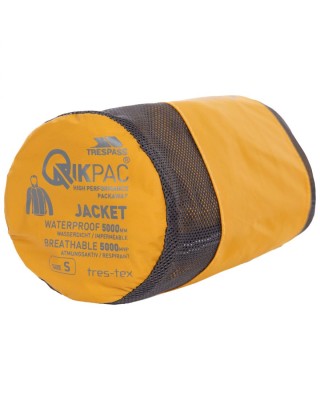 Trespass U Qikpac Unisex Maize Αδιάβροχα Jacket