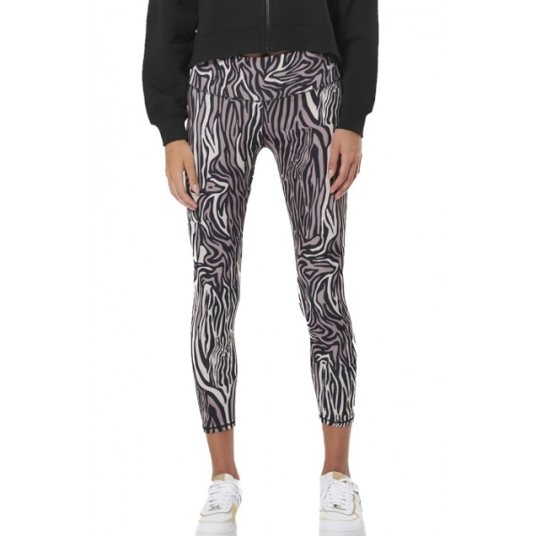 Body Action Printed 7/8 Leggings Γυναικείο Κολάν 