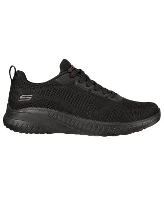 Skechers Bobs Squad Chaos-Face Off Γυναικείο Παπούτσι Μαύρο