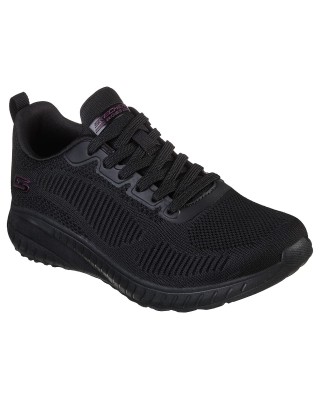 Skechers Bobs Squad Chaos-Face Off Γυναικείο Παπούτσι Μαύρο