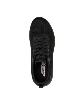 Skechers Bobs Squad Chaos-Face Off Γυναικείο Παπούτσι Μαύρο