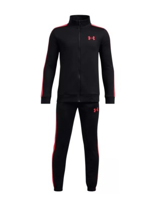 Under Armour Rival Knit Track Suit Παιδικό Σετ Φόρμας Μαύρο Under Armour Rival Knit Track Suit Παιδικό Σετ Φόρμας Μαύρο