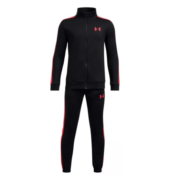 Under Armour Rival Knit Track Suit Παιδικό Σετ Φόρμας Μαύρο
