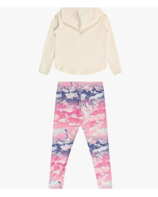 Converse Hoodie & Printed Legging Set Βρεφικά Σετ Φόρμας