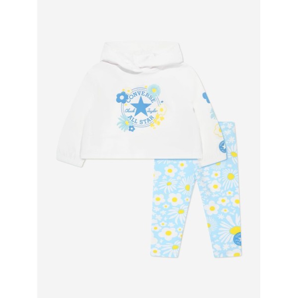 Converse Flutter Hoodie & Legging Βρεφικά Σετ Φόρμας