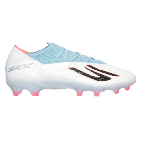 Skechers Skx 2 Elite FG Unisex Ποδοσφαιρικό Παπούτσι Άσπρο Γαλάζιο Skechers Skx 2 Elite FG Unisex Ποδοσφαιρικό Παπούτσι Άσπρο Γαλάζιο