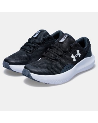 Under Armour Bgs Surge 4  Μαύρα Παιδικά Παπούτσια  (clr: 001)