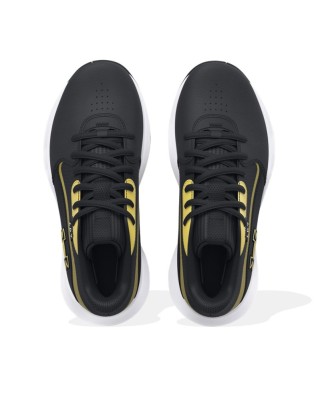 Under Armour Gs Lockdown 7 Unisex Παπούτσι Μπάσκετ Μαύρο Χρυσό