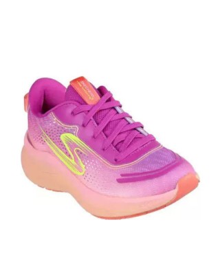 Skechers Max Cushioning Aura Speed Παιδικό Παπούτσι Μωβ Ροζ