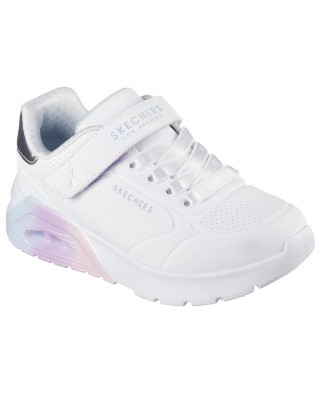 Skechers Uno Lite 2.0 Vivid Metallic Παιδικό Παπούτσι Λευκό