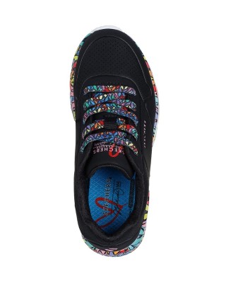 Skechers Uno Lite Subtle Love Παιδικό Παπούτσι Μαύρο Skechers Uno Lite Subtle Love Παιδικό Παπούτσι Μαύρο